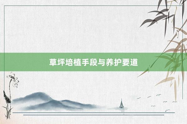 草坪培植手段与养护要道